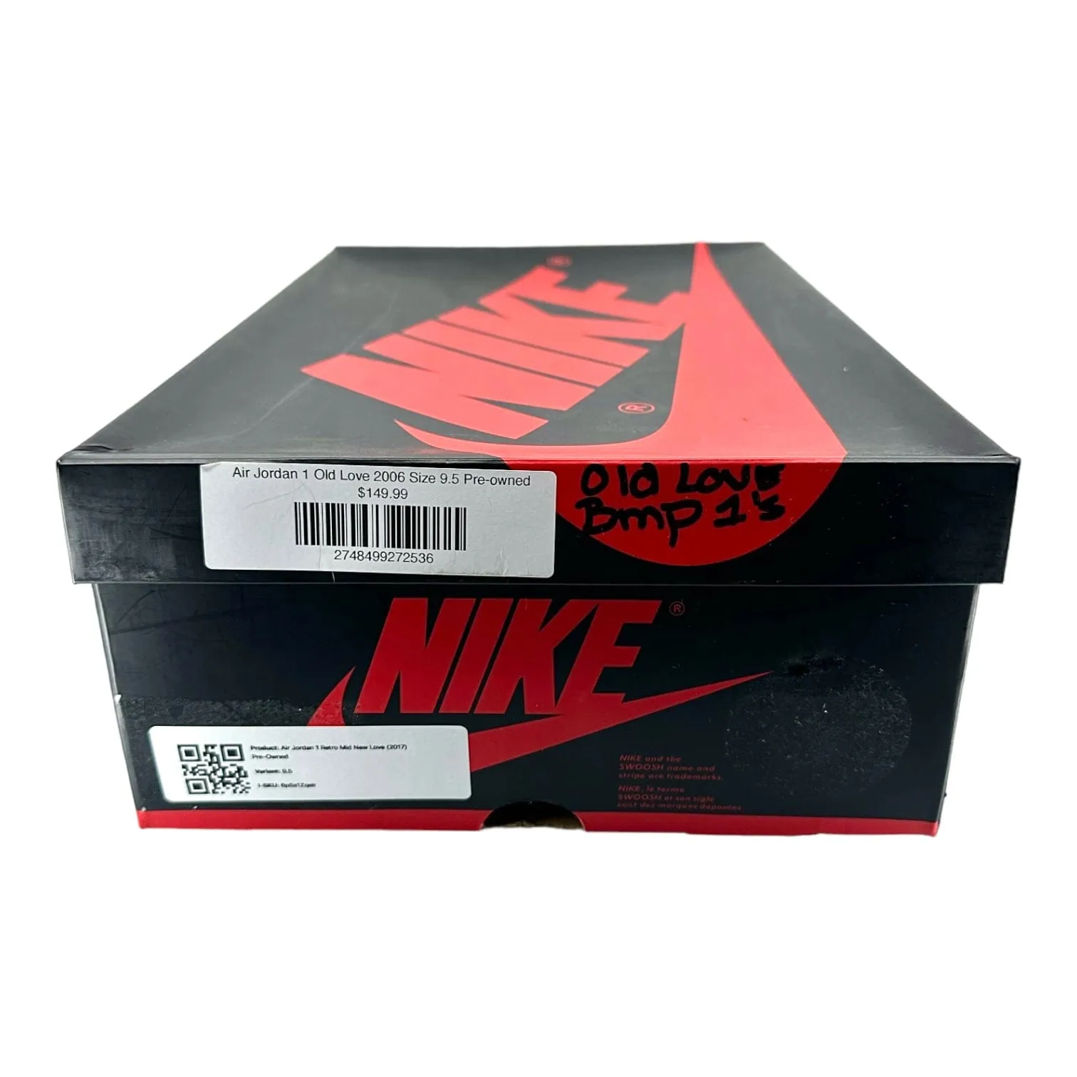 Air Jordan 1 Retro Mid New Love (2017) Pre-Owned