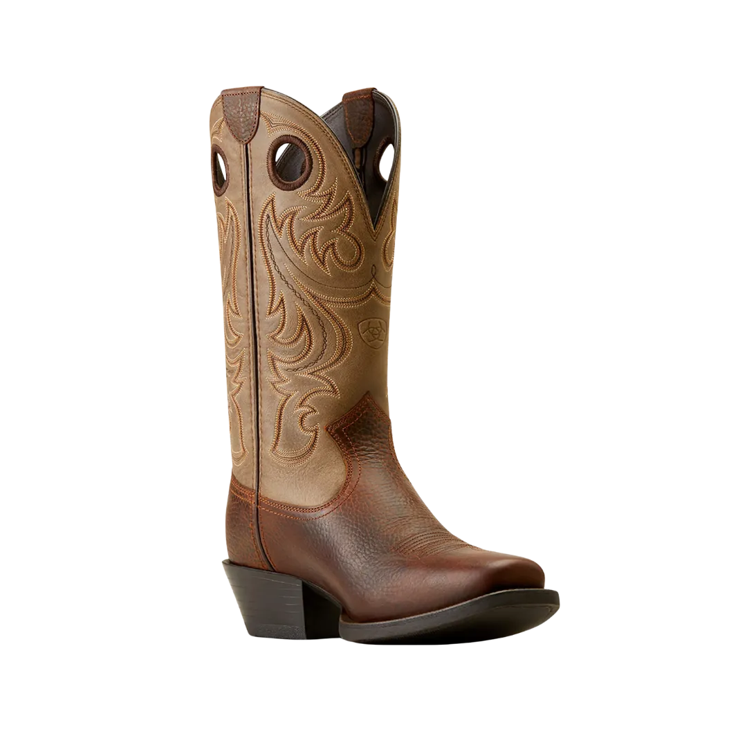 Ariat Men's Style Sport Square Toe Brown Bomber Cowboy Boot