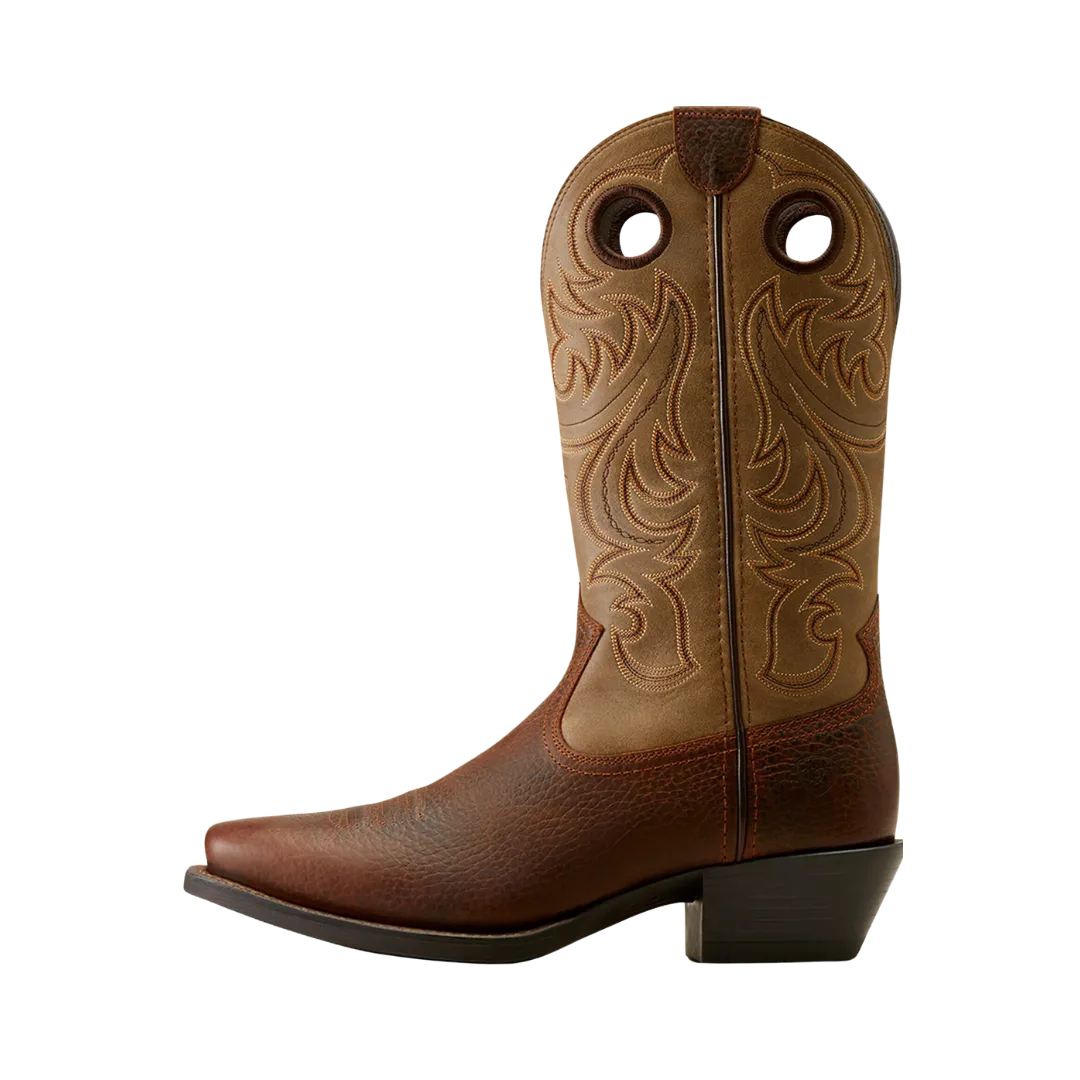 Ariat Men's Style Sport Square Toe Brown Bomber Cowboy Boot