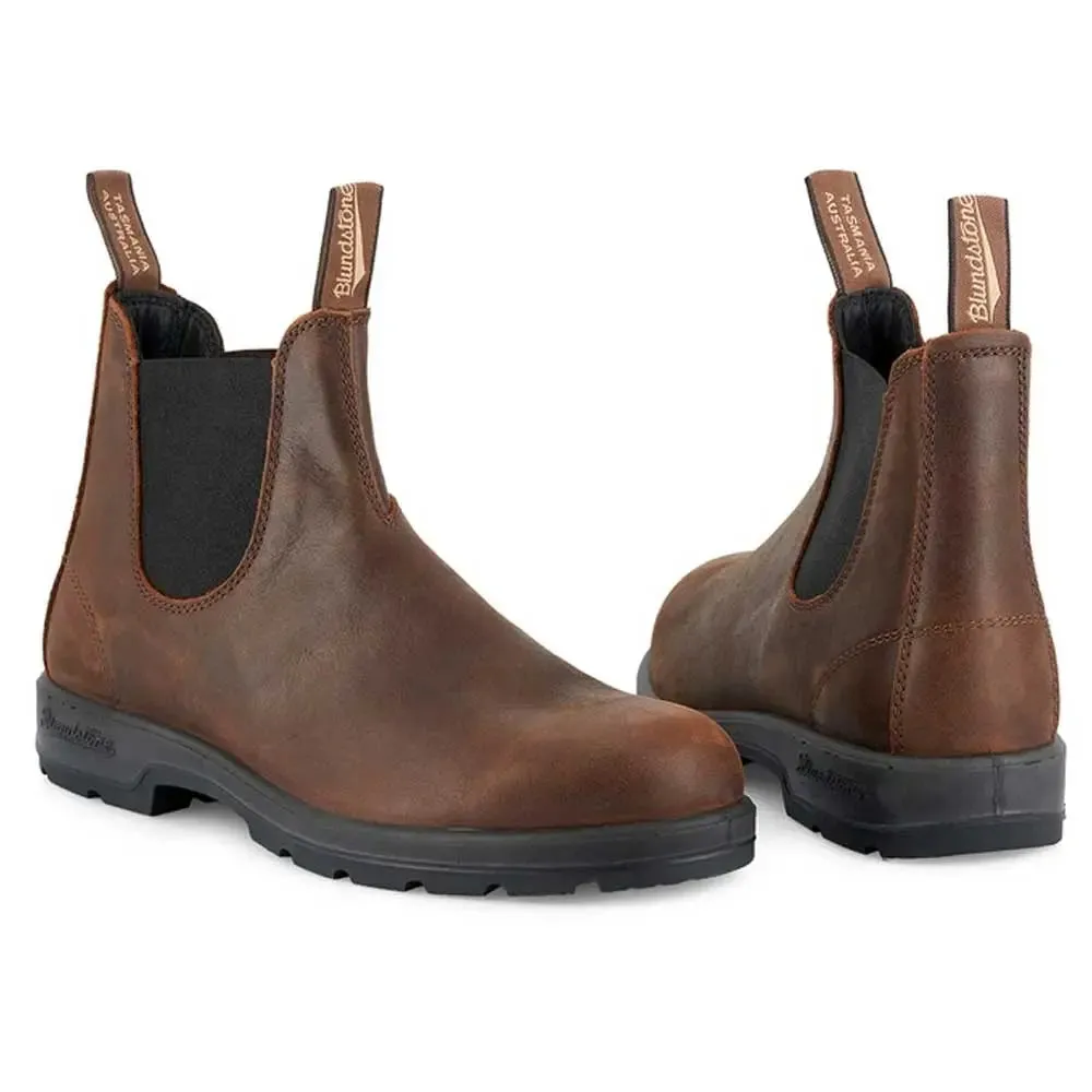 BLUNDSTONE 1609 Boots - Men's Classic - Leather - Antique Brown