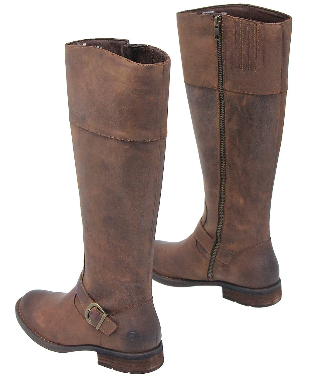 Born 16 in Vintage Brown Equine Zip Boot #BL12406BZN ()