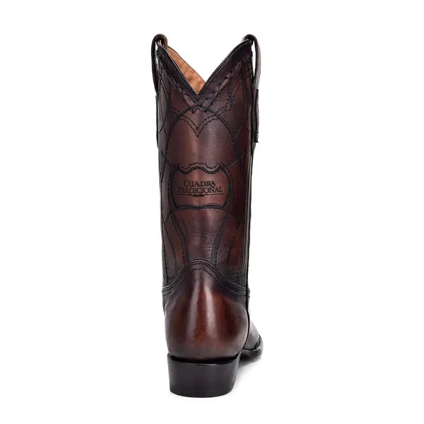 Bovine Leather Narrow Square Toe Boot