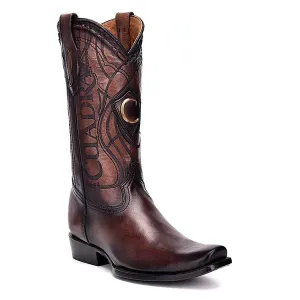 Bovine Leather Narrow Square Toe Boot