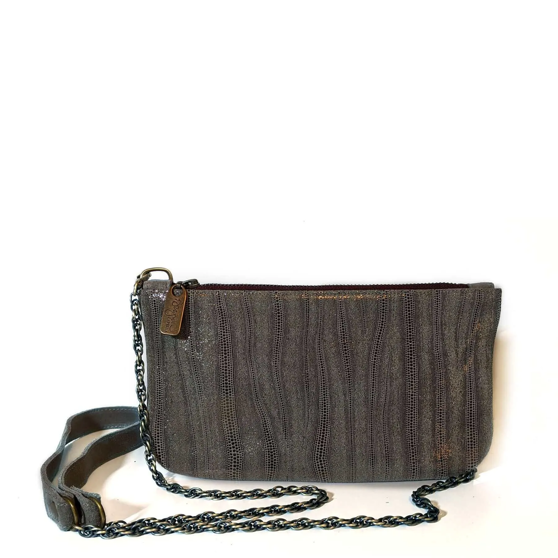 Cher Mini Crossbody - Grey Eel Point