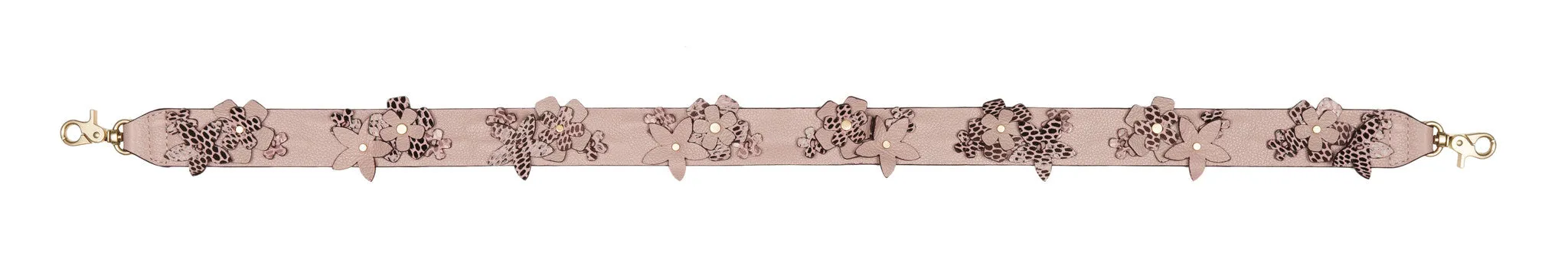 Dahlia Guitar Strap in Lilac Chiffon