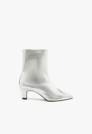 Dellia Metallic Leather Bootie
