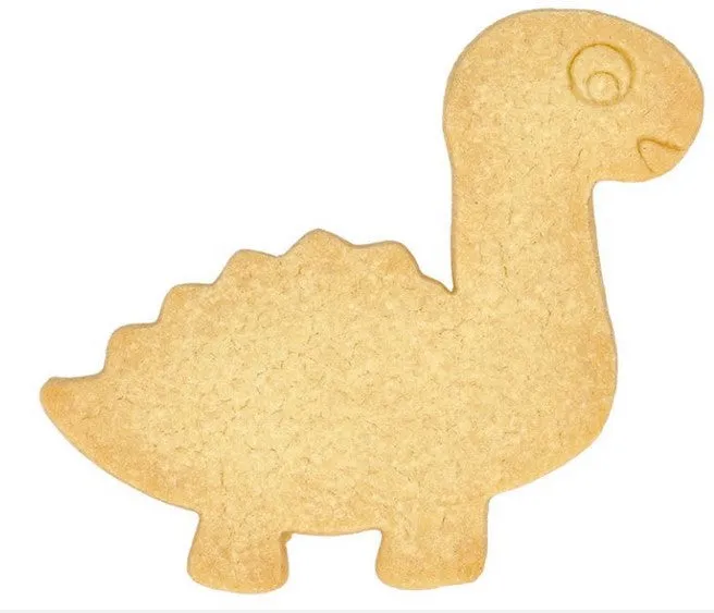 Dinosaur Cookie Cutter with Embossed Face Detail Diplodocus 10cm