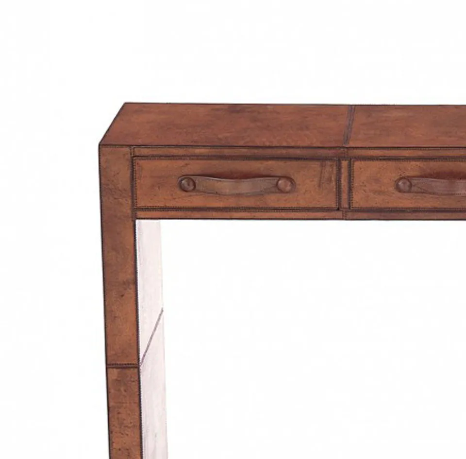 Havana Leather Console