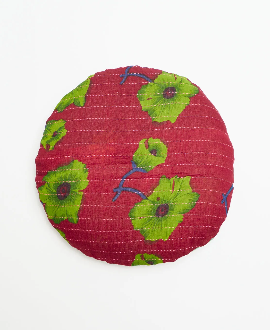 Kantha Round Pillow - No. 230212