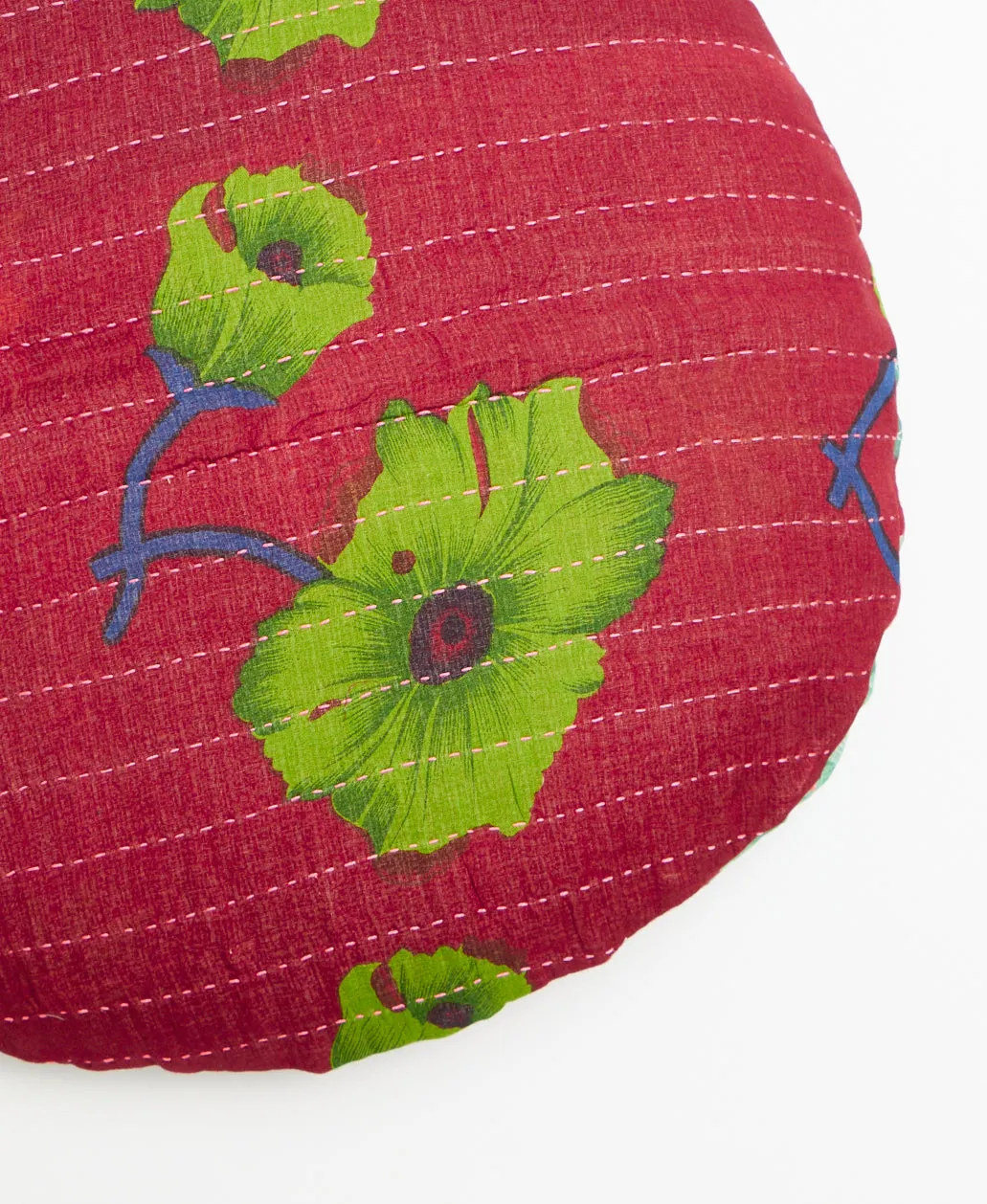 Kantha Round Pillow - No. 230212