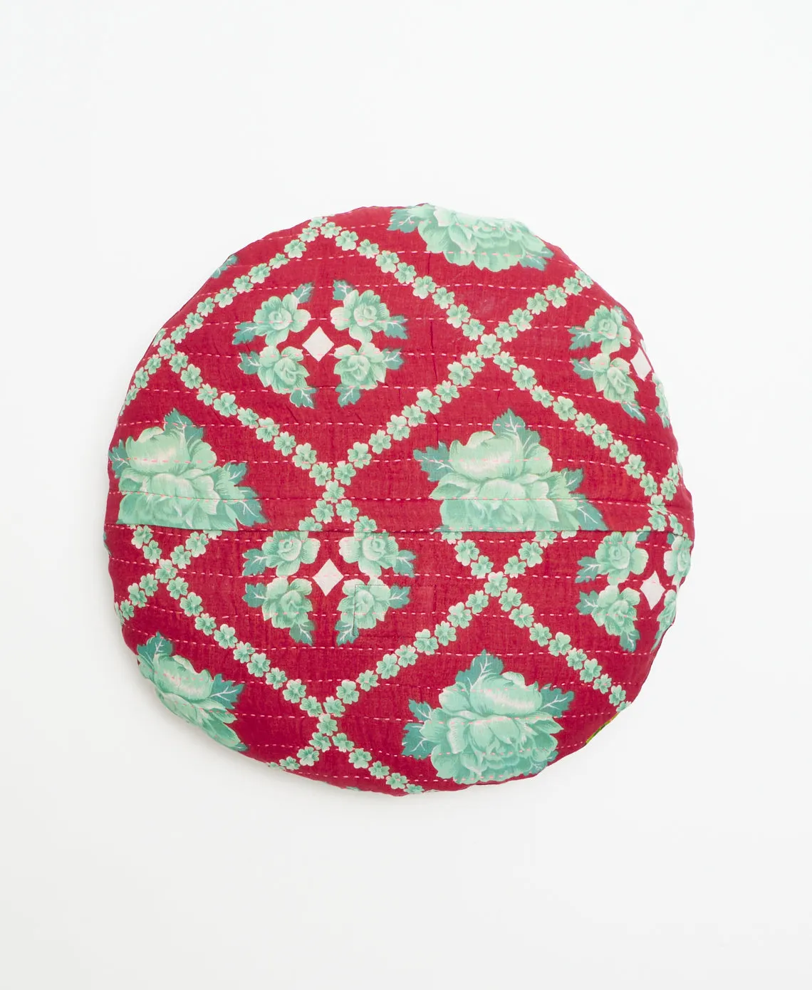 Kantha Round Pillow - No. 230212