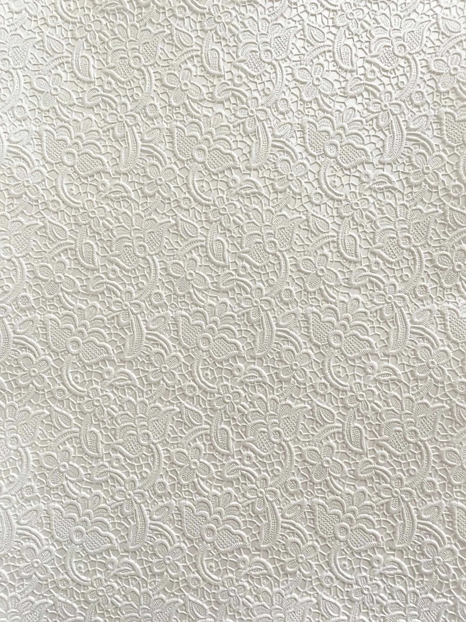 Luxury Lace Embossed Paper Pearl