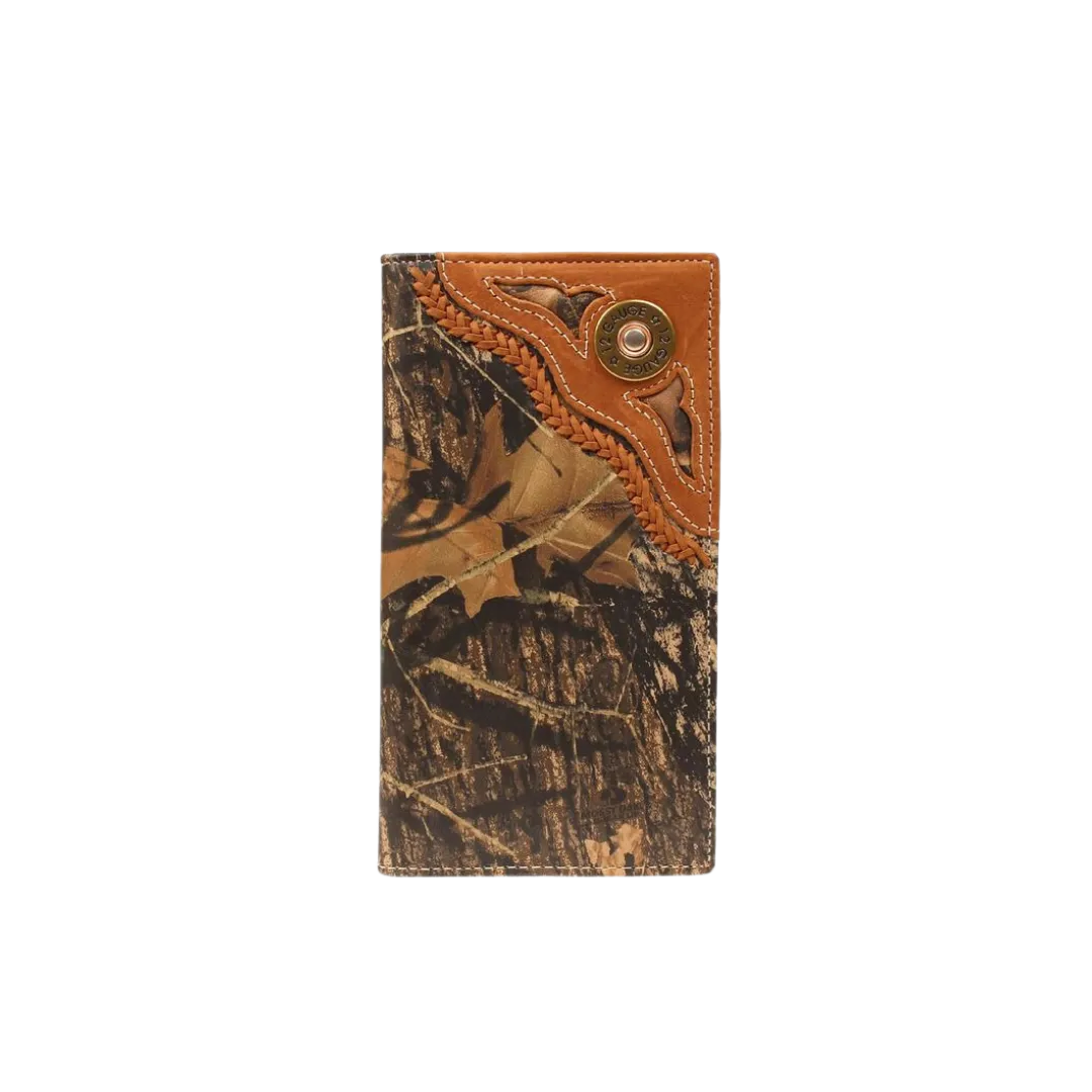M&f Men's Rodeo Shtgn Shell Lace Wallet