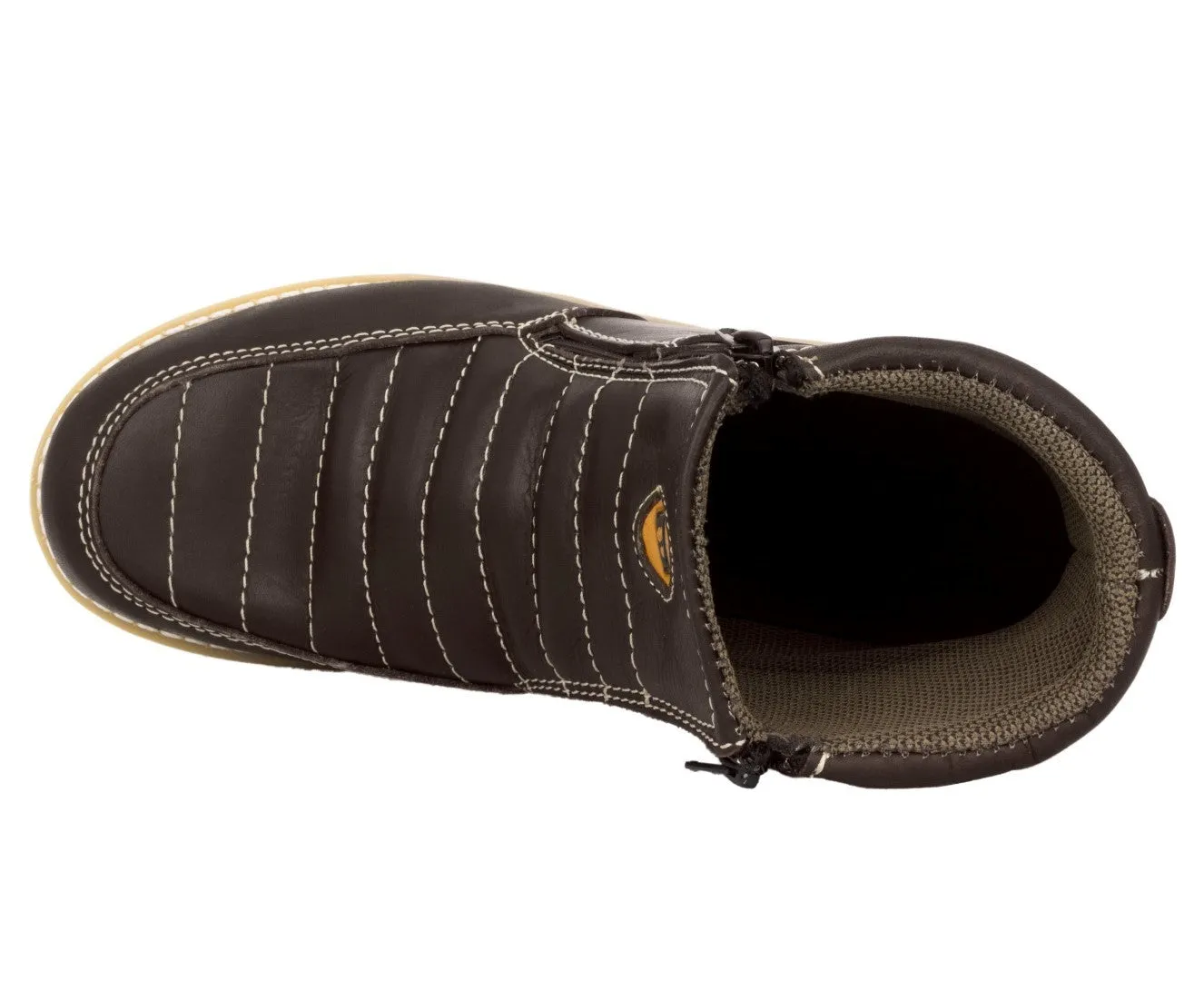 Mens 300RA Brown Work Boots Slip Resistant - Soft Toe