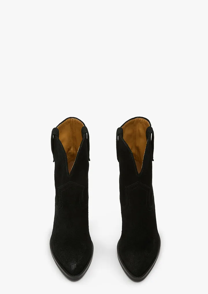 Psuedo Black Cameo Suede
