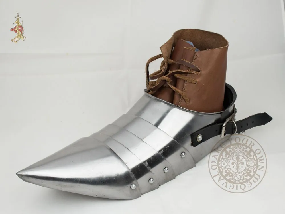 Sabaton Foot Plate Armour (14th - 16th Century)