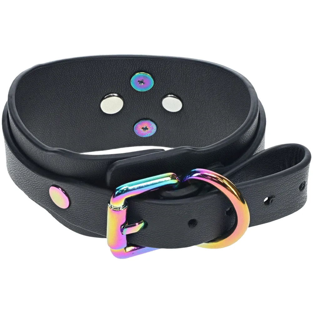 Shots Ouch! Venice Bondage Collection Ankle Cuffs - Black