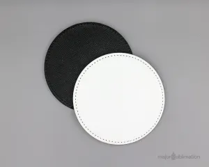 Sublimation PU Leather Coaster Blanks
