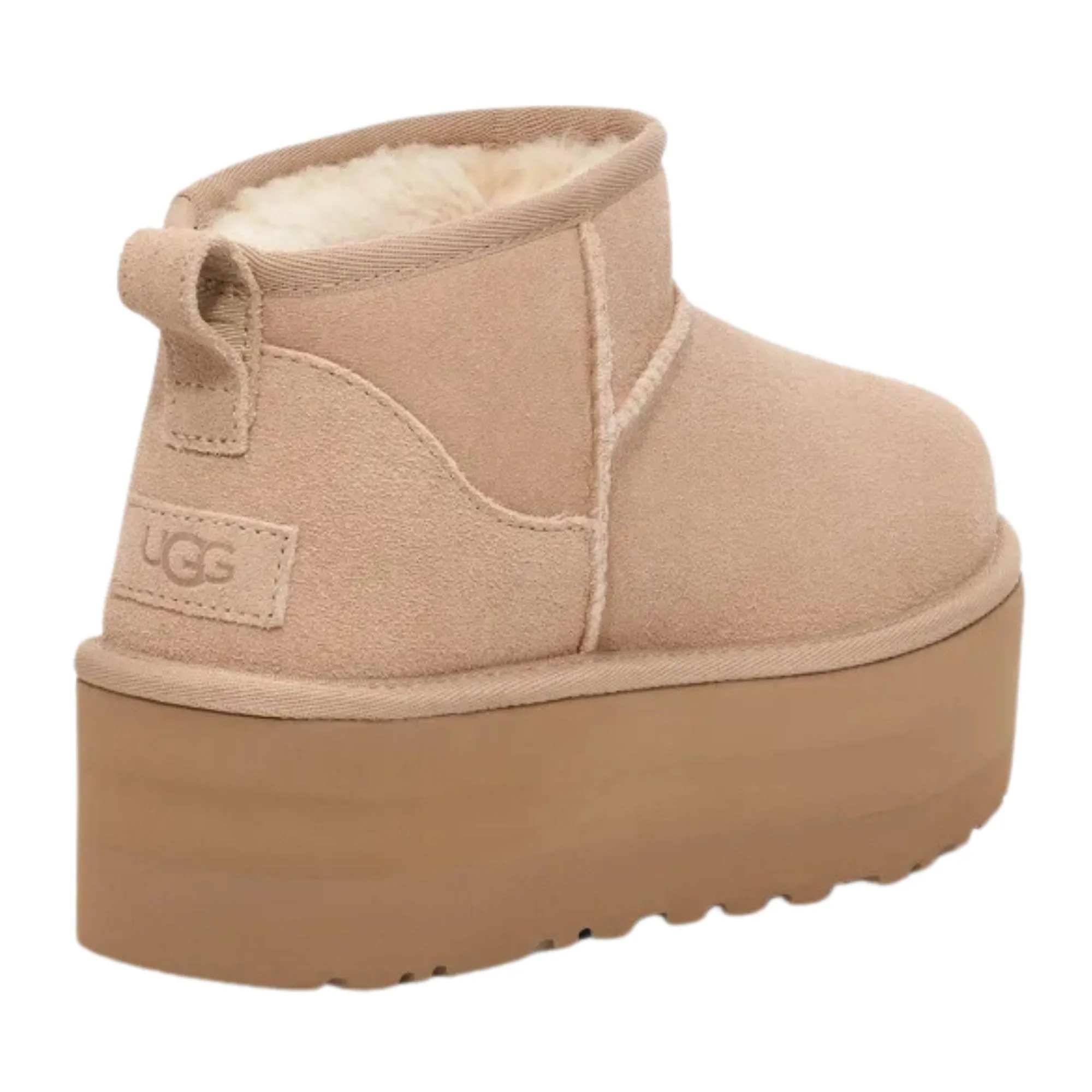 UGG Womens Classic Ultra Mini Platform Sand