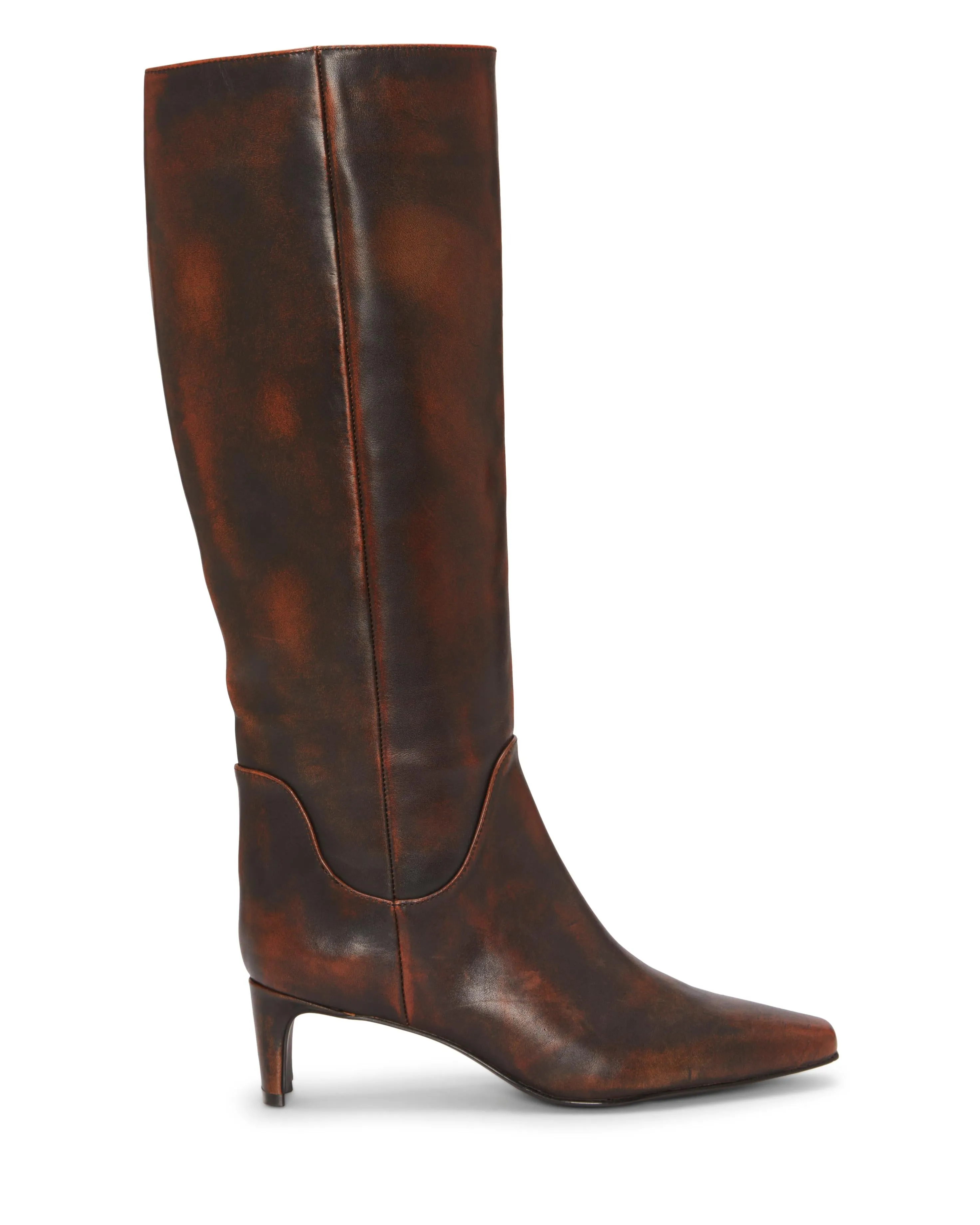 Vince Camuto AVRIAH2 WIDE CALF DK CARAMEL/VINTAGE ACID