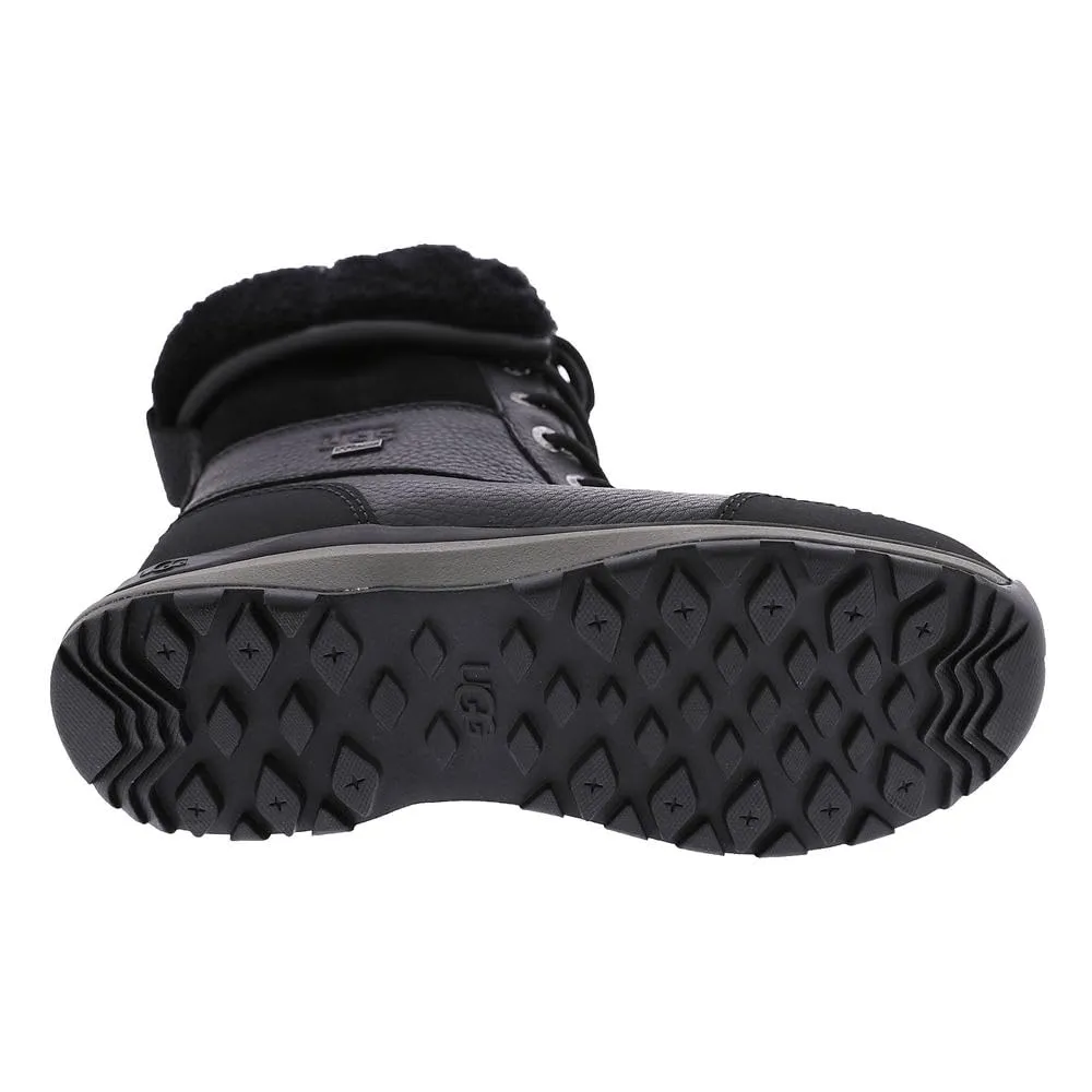 Womens Shoes UGG ADIRONDACK III Leather/Suede Winter Boots 1095141 Black / Black